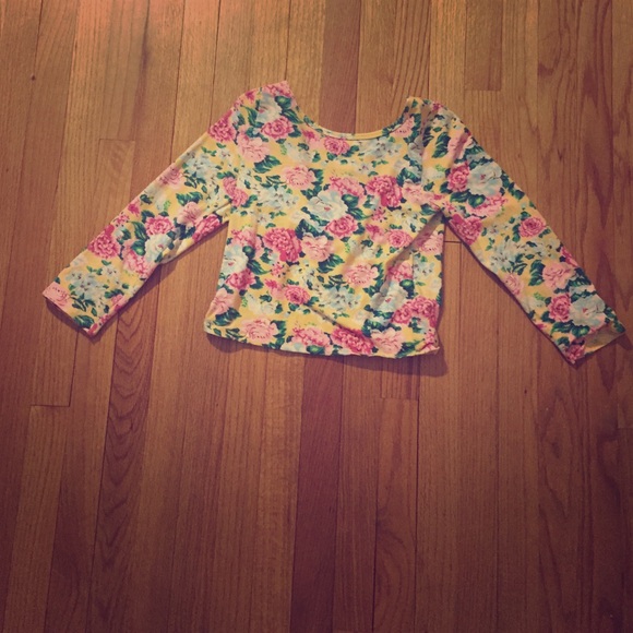 long sleeve cropped shirt - Picture 1 of 1