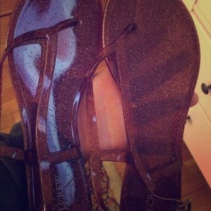 Never worn Jcrew jelly sandals