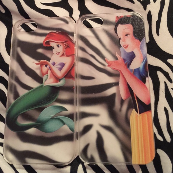 iPhone 5/5s Transparent Disney Themed Cases Bundle