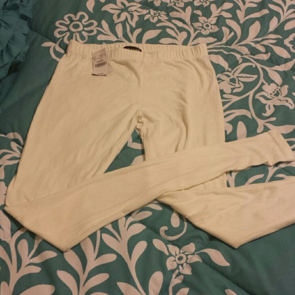 White leggings