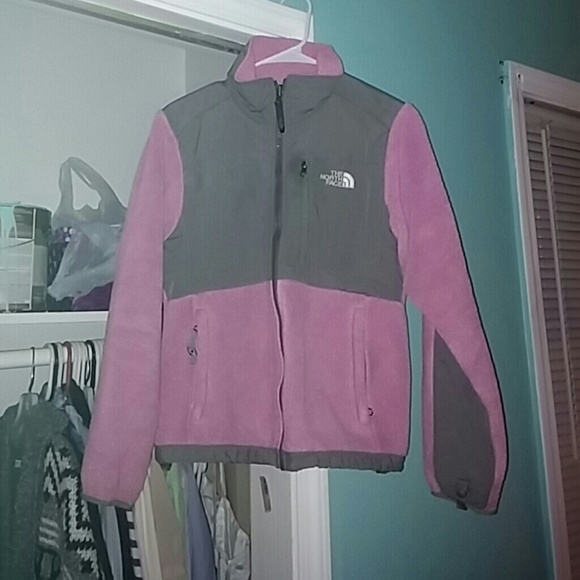 Pink & gray zip up