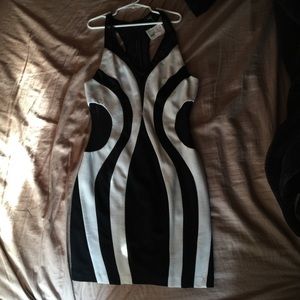 ANGL Hourglass Illusion Dress