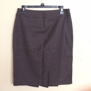 Brown Pencil Skirt