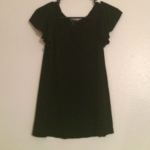 Banana Republic black small S top flare sleeves