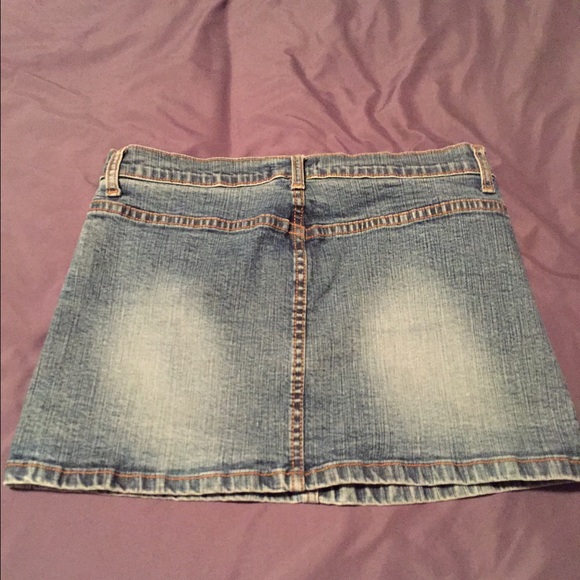 Jean Mini Skirt - Picture 2 of 2