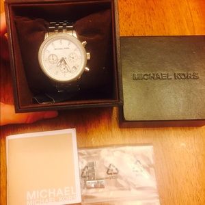Michael Kors "Mother of Pearl" watch