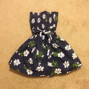 SOLD Hollister floral tube dress