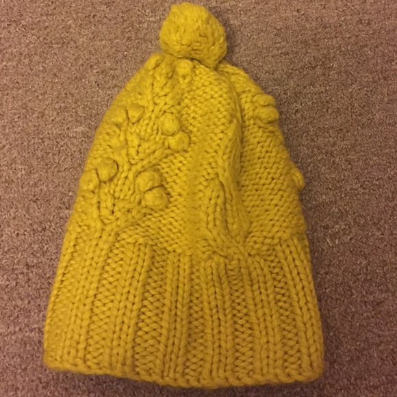 Yellow beanie