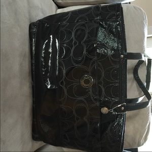authentic Coach tote