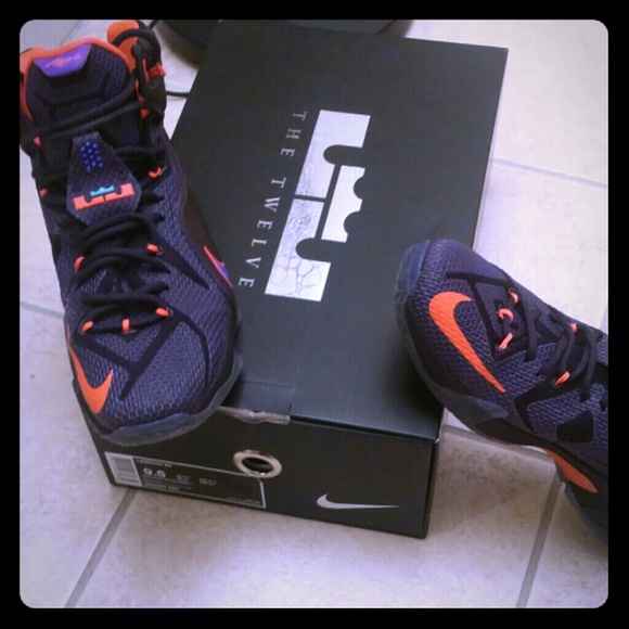 A pair of Authentic Nike Lebron XII