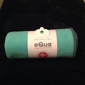 Manduka equa yoga hand towel in seaglass