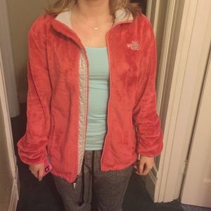 North face osito fleece coral