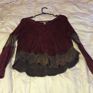 Free people long sleeve