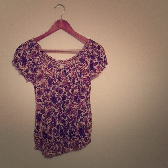 Floral Boho Top from Lucky Brand