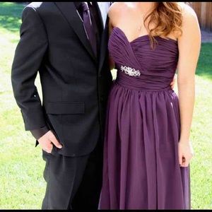 Eggplant/Plum Prom dress by Poly USA