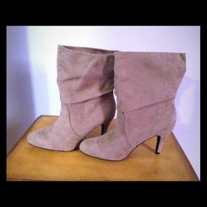 Suade boots from Express