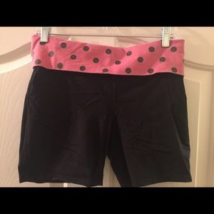 VS Pink Yoga Shorts