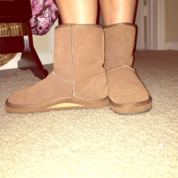 Chocolate rainbow boots