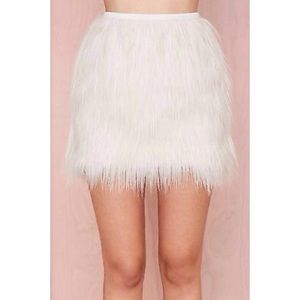 Fur skirt NEW!!!