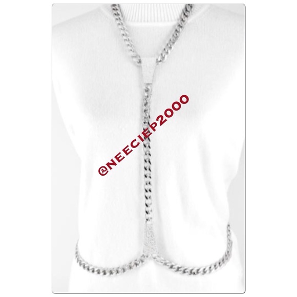 Silver Body Chain