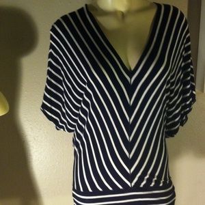 Cute vertically striped top