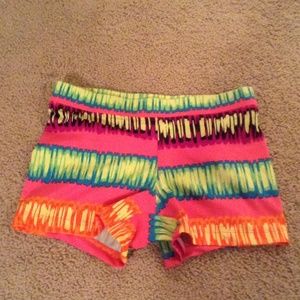 Spandex shorts by Varsity