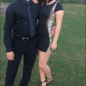 club/homecoming/date/wedding mini dress