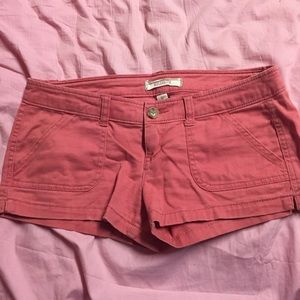 Hollister pink shorts