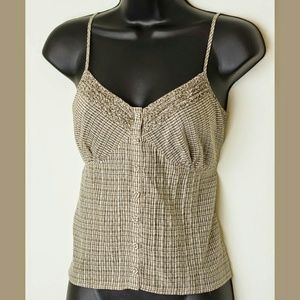 Banana Republic Size Small Beige Tank