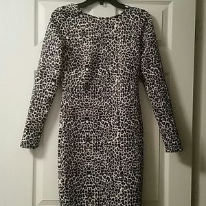 Sexy Kim Kardashian dress in leopard