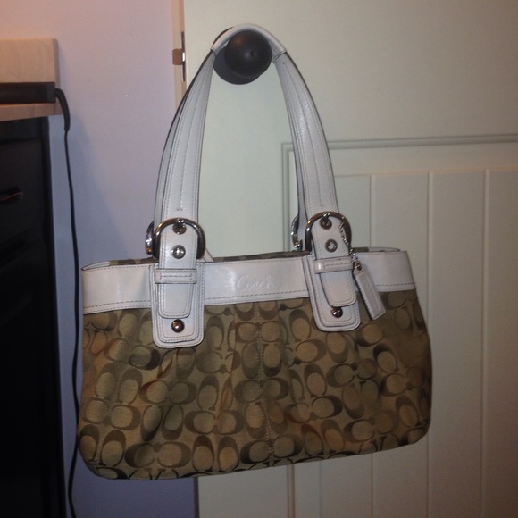 Coach purse with matching wallet