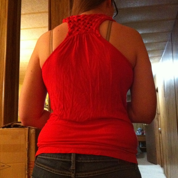 pink tank top - Picture 2 of 2