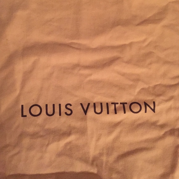 Authentic Louis Vuitton XL dust bag