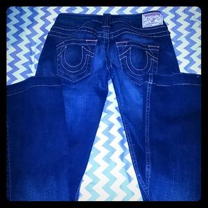 True Religion Wide Leg Jeans