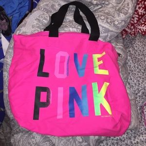 VS Pink tote bag