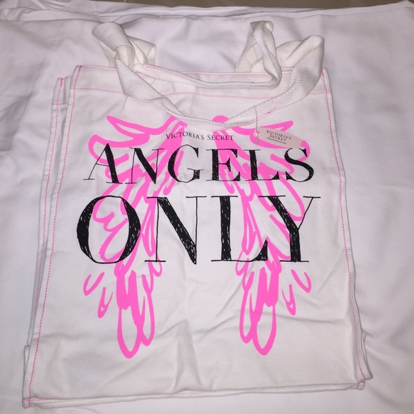 Vs pink angels only tote
