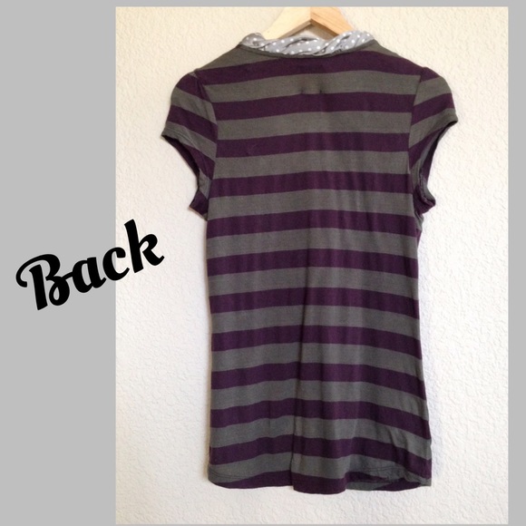 🚫SOLD🚫Anthropologie Ric Rac Half-Button Tee - Picture 2 of 3