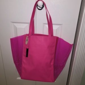 Vs pink jelly tote