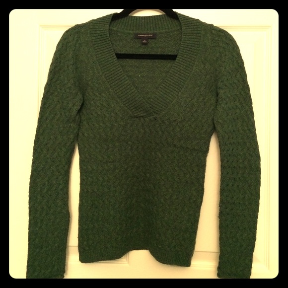Banana Republic Knitted-Weave Sweater