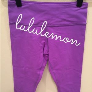 [lululemon] Wunder Under Crop