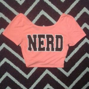 Sexy Nerd Crop Top