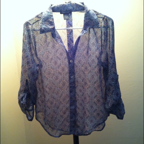 Paisley button down - Picture 3 of 3