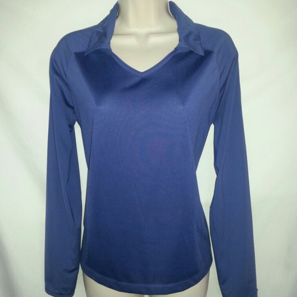 Nike Golf DRI-FIT Collared Ventilated Top, EUC M
