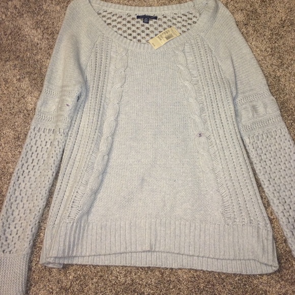 BRAND NEW w/ tags american eagle baby blue sweater