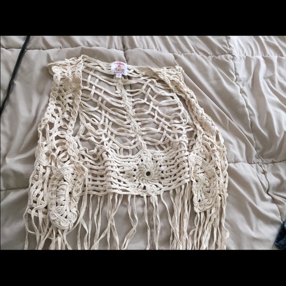 Room Mates crochet vest