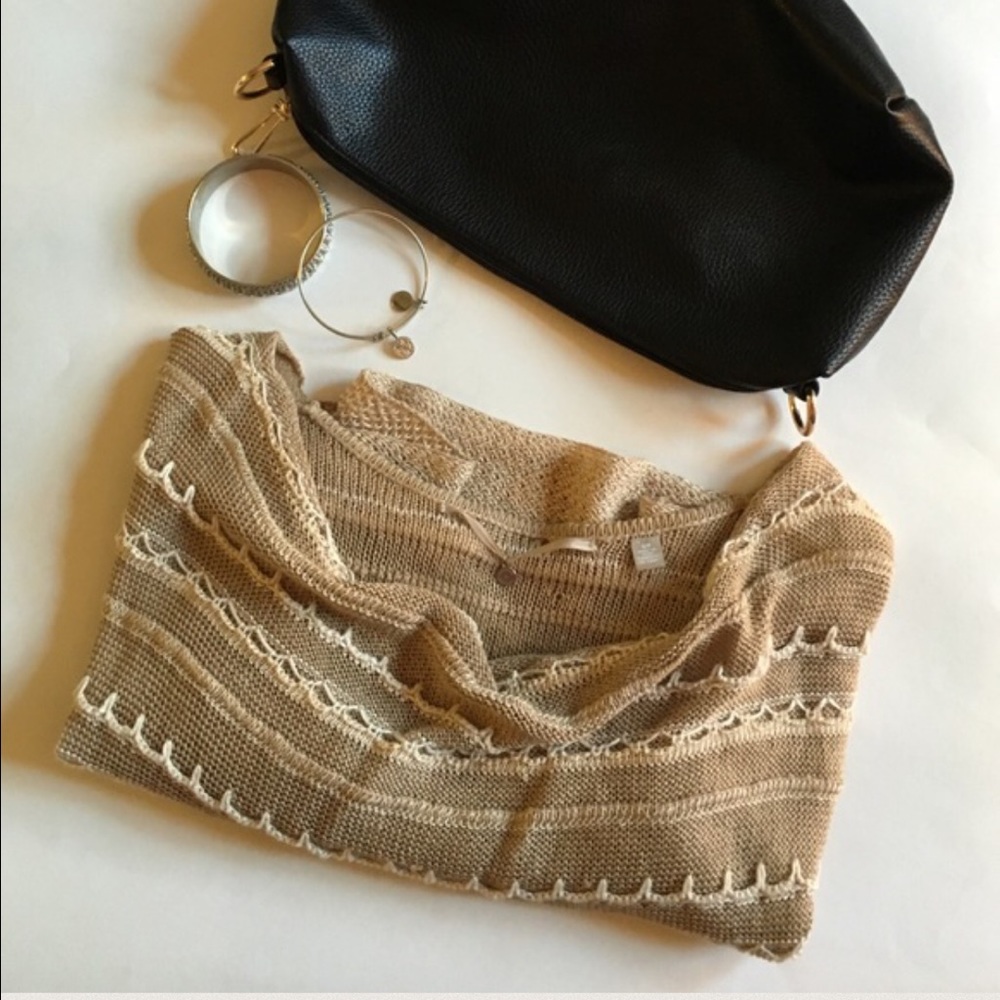 Anthropologie Crop Sweater - Picture 2 of 4