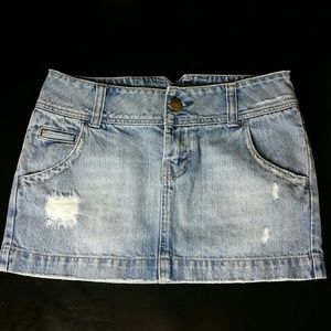 AEO Denim MINI SKIRT