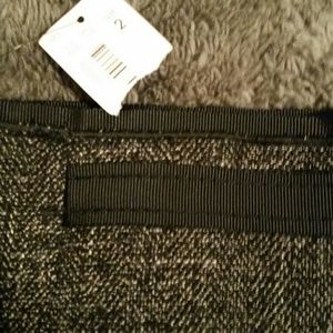 New Tweed black and tan pencil skirt