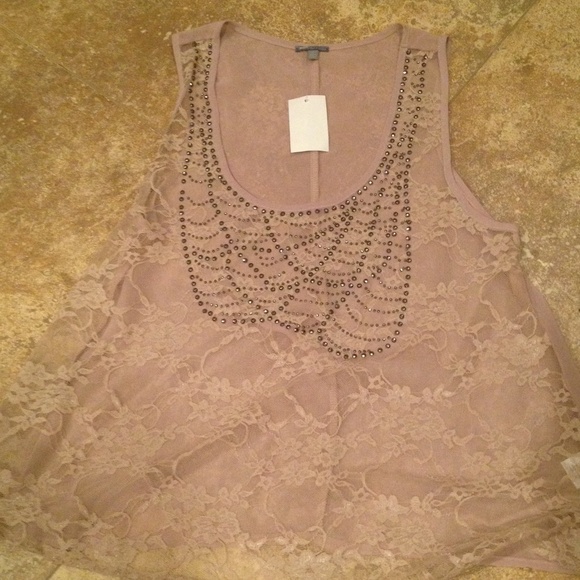 Charlotte Russe Tops - LACE TOP