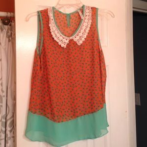 Boutique blouse/tank top